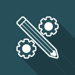 Creative working - Vector flat icon